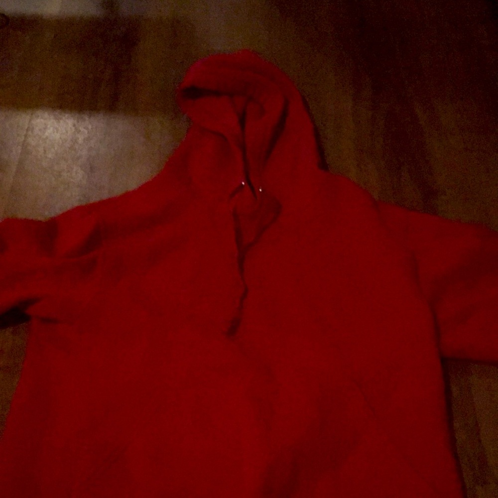 Red hoodie